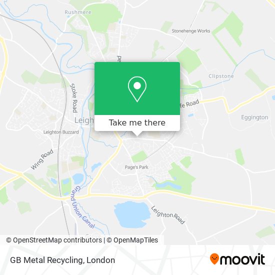 GB Metal Recycling map
