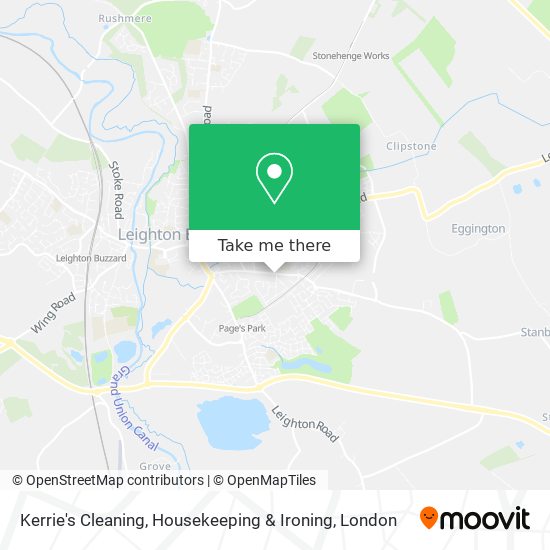 Kerrie's Cleaning, Housekeeping & Ironing map