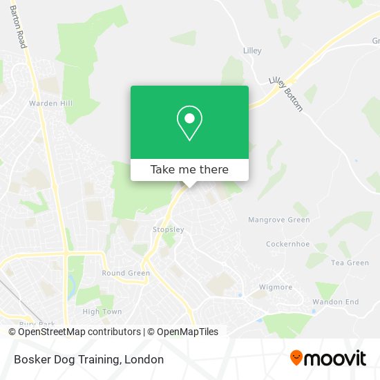 Bosker Dog Training map
