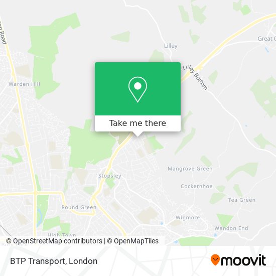 BTP Transport map