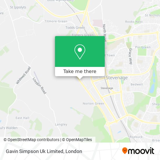 Gavin Simpson Uk Limited map