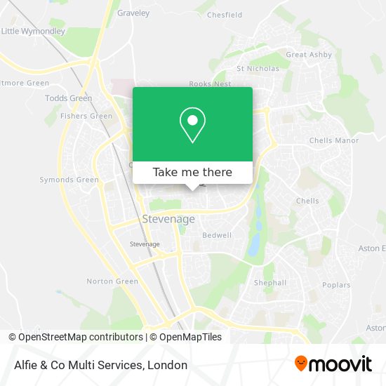 Alfie & Co Multi Services map