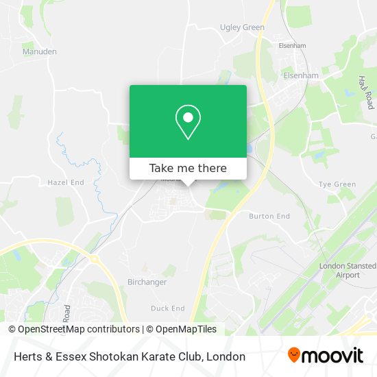 Herts & Essex Shotokan Karate Club map