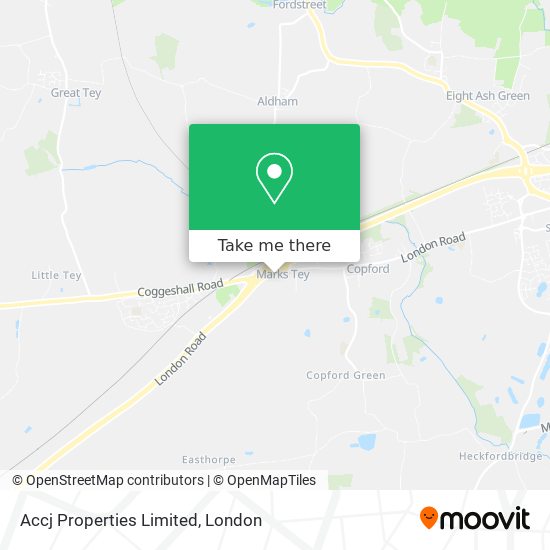 Accj Properties Limited map