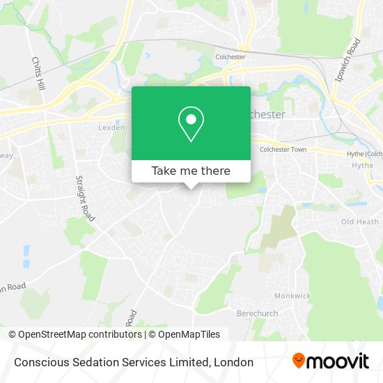 Conscious Sedation Services Limited map