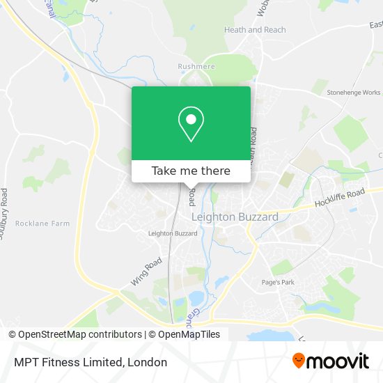 MPT Fitness Limited map