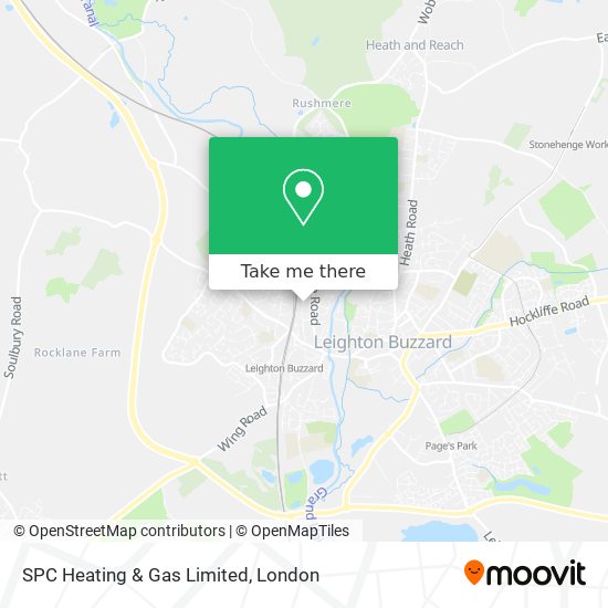 SPC Heating & Gas Limited map
