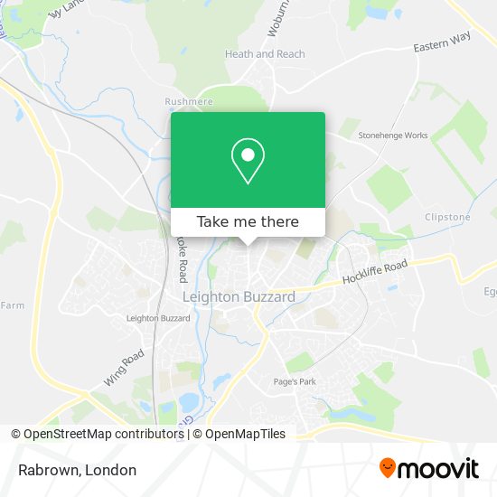Rabrown map