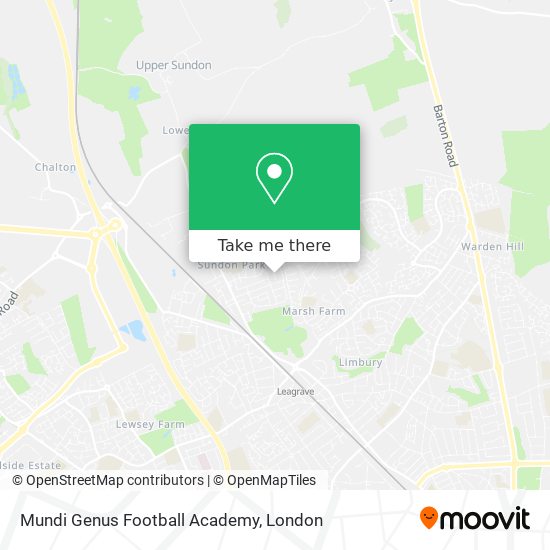 Mundi Genus Football Academy map