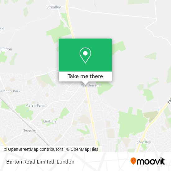 Barton Road Limited map