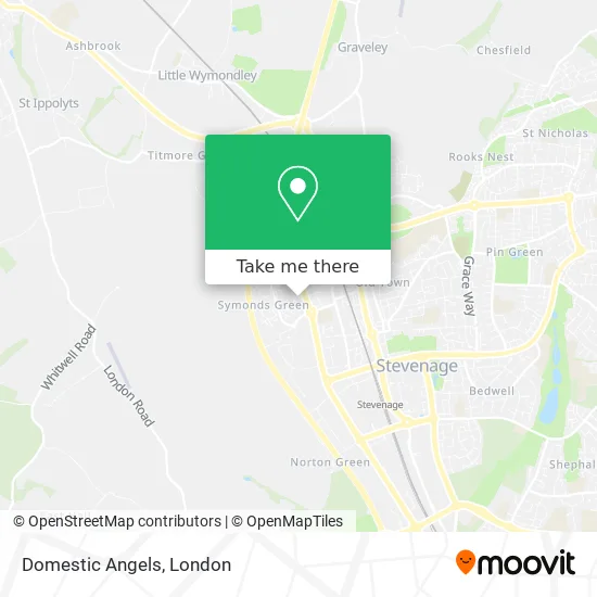 Domestic Angels map