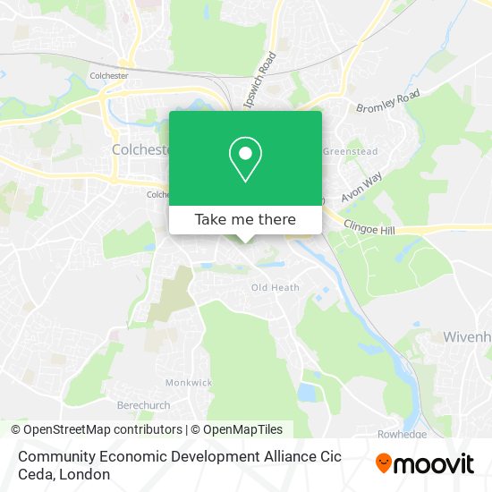 Community Economic Development Alliance Cic Ceda map