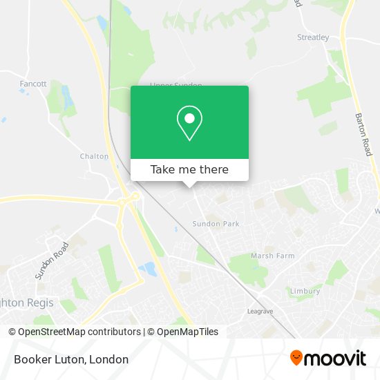 Booker Luton map