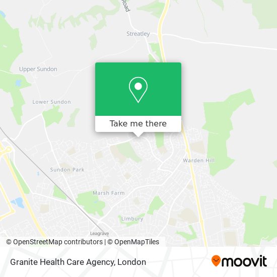 Granite Health Care Agency map