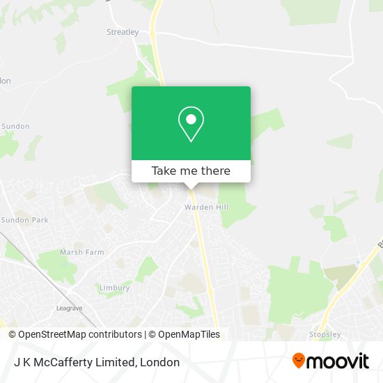 J K McCafferty Limited map