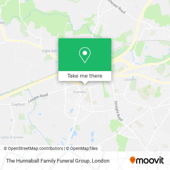 The Hunnaball Family Funeral Group map