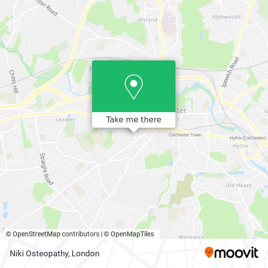 Niki Osteopathy map