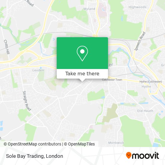 Sole Bay Trading map