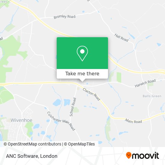 ANC Software map