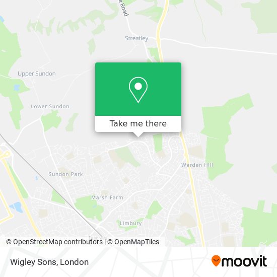 Wigley Sons map