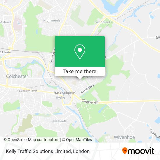 Kelly Traffic Solutions Limited map
