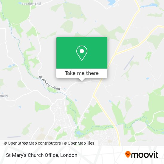 St Mary's Church Office map