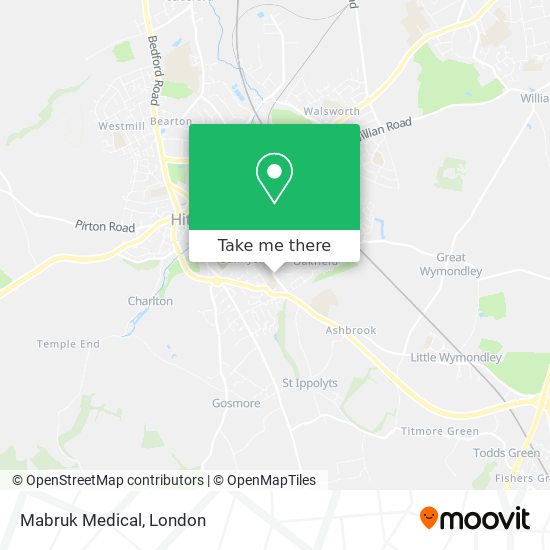 Mabruk Medical map