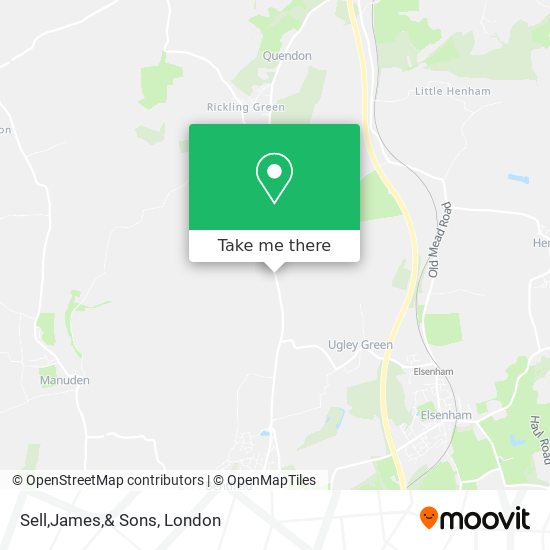 Sell,James,& Sons map