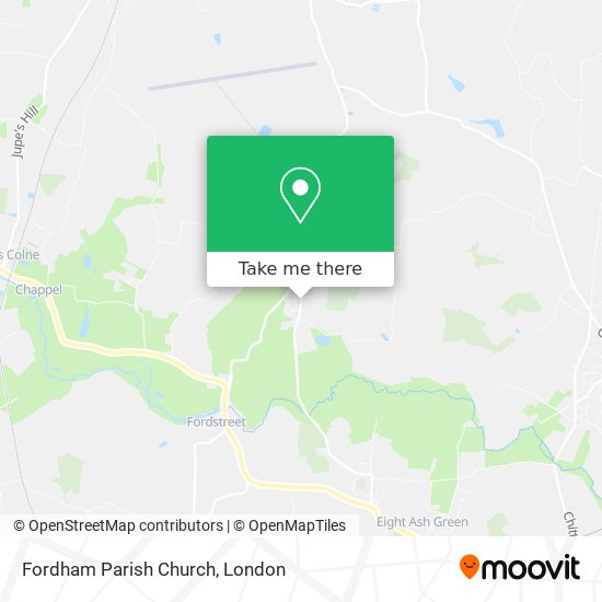 Fordham Parish Church map