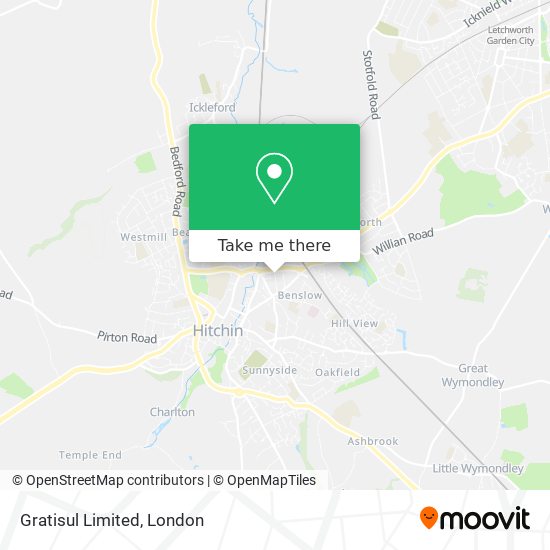 Gratisul Limited map
