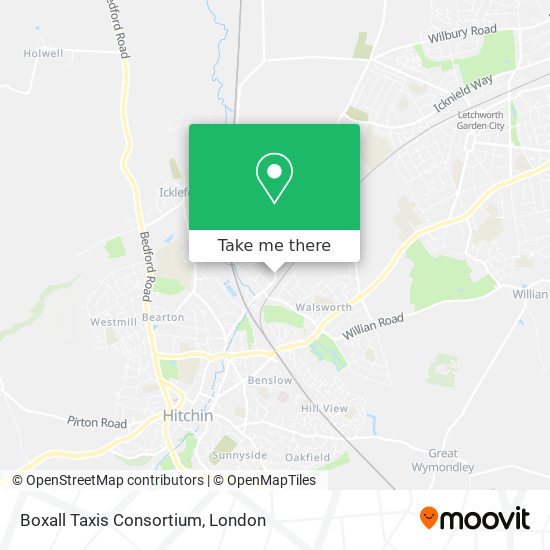 Boxall Taxis Consortium map