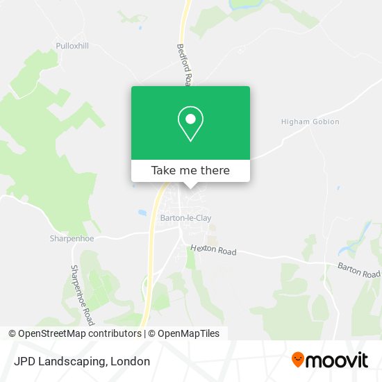 JPD Landscaping map