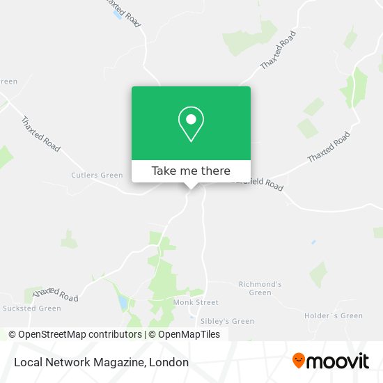 Local Network Magazine map