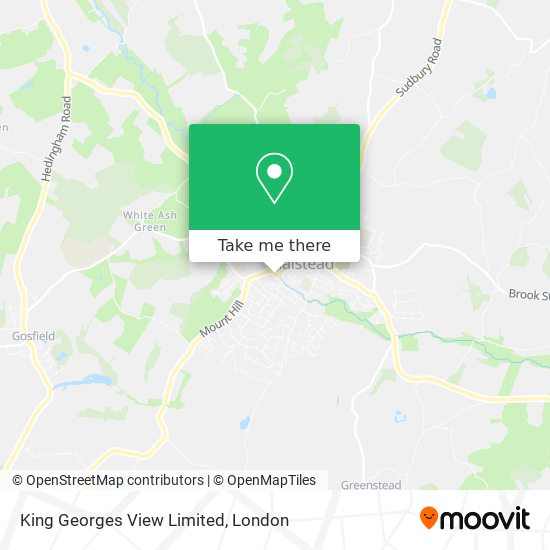 King Georges View Limited map