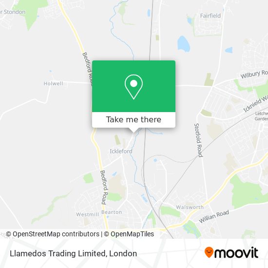 Llamedos Trading Limited map