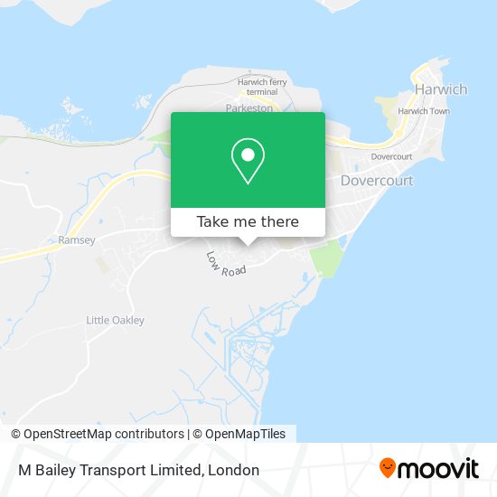 M Bailey Transport Limited map