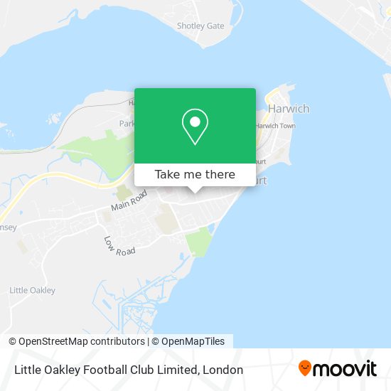Little Oakley Football Club Limited map