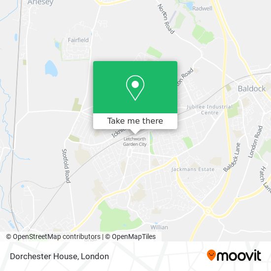 Dorchester House map