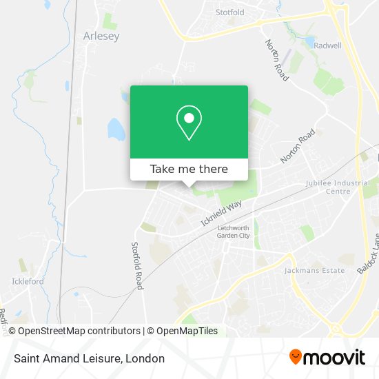 Saint Amand Leisure map
