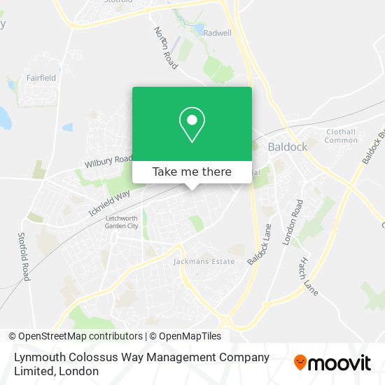 Lynmouth Colossus Way Management Company Limited map