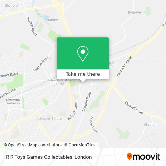 R R Toys Games Collectables map