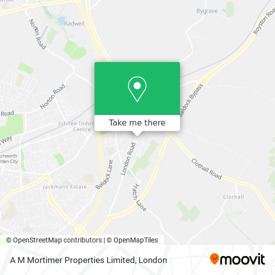 A M Mortimer Properties Limited map
