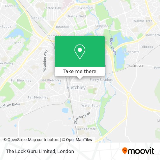 The Lock Guru Limited map