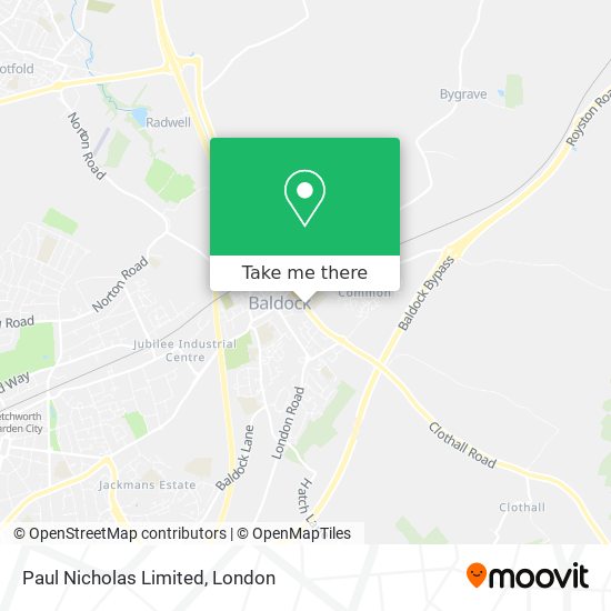 Paul Nicholas Limited map
