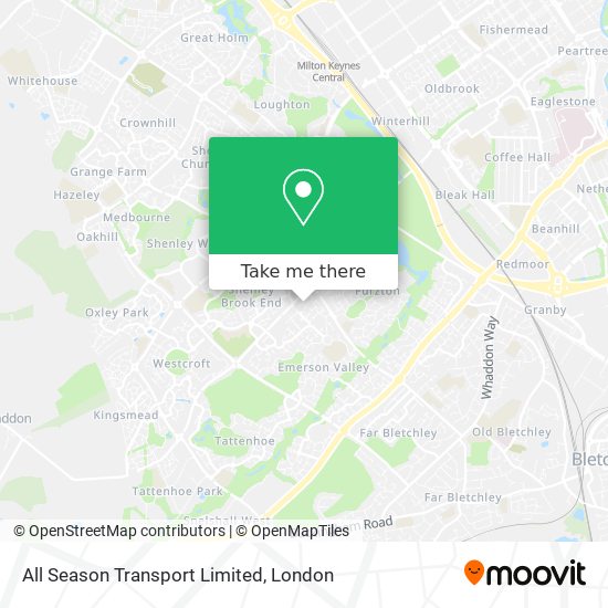 All Season Transport Limited map