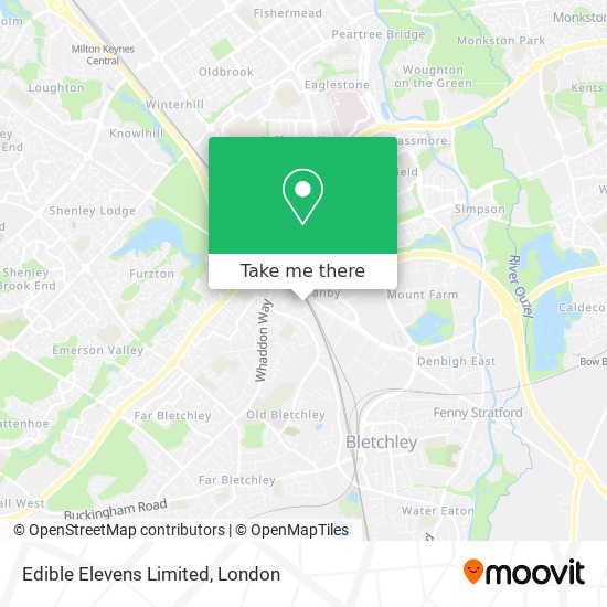 Edible Elevens Limited map