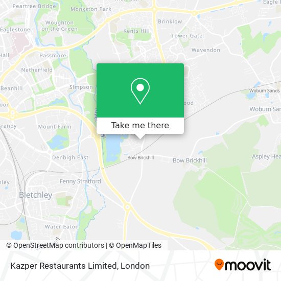 Kazper Restaurants Limited map
