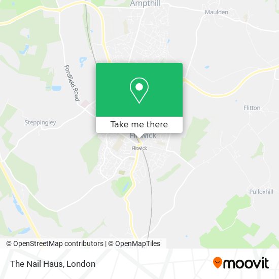 The Nail Haus map
