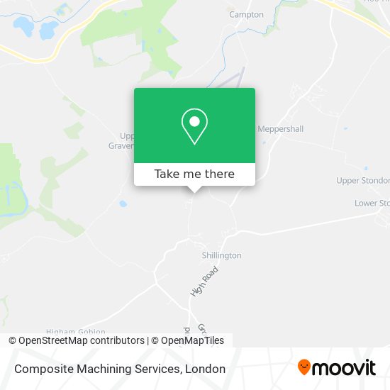 Composite Machining Services map