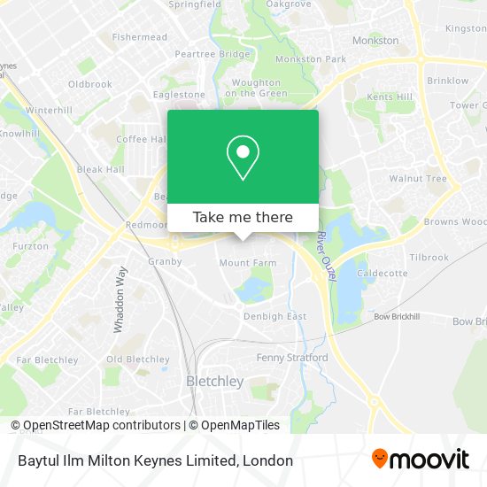 Baytul Ilm Milton Keynes Limited map